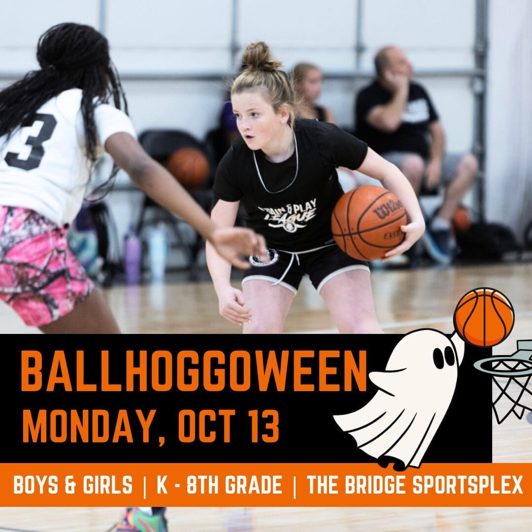 Ballhoggoween-Basketball-clinic-2025 BallHoggoween Basketball Clinic for Girls & Boys at The Bridge Sportsplex in Edwardsville