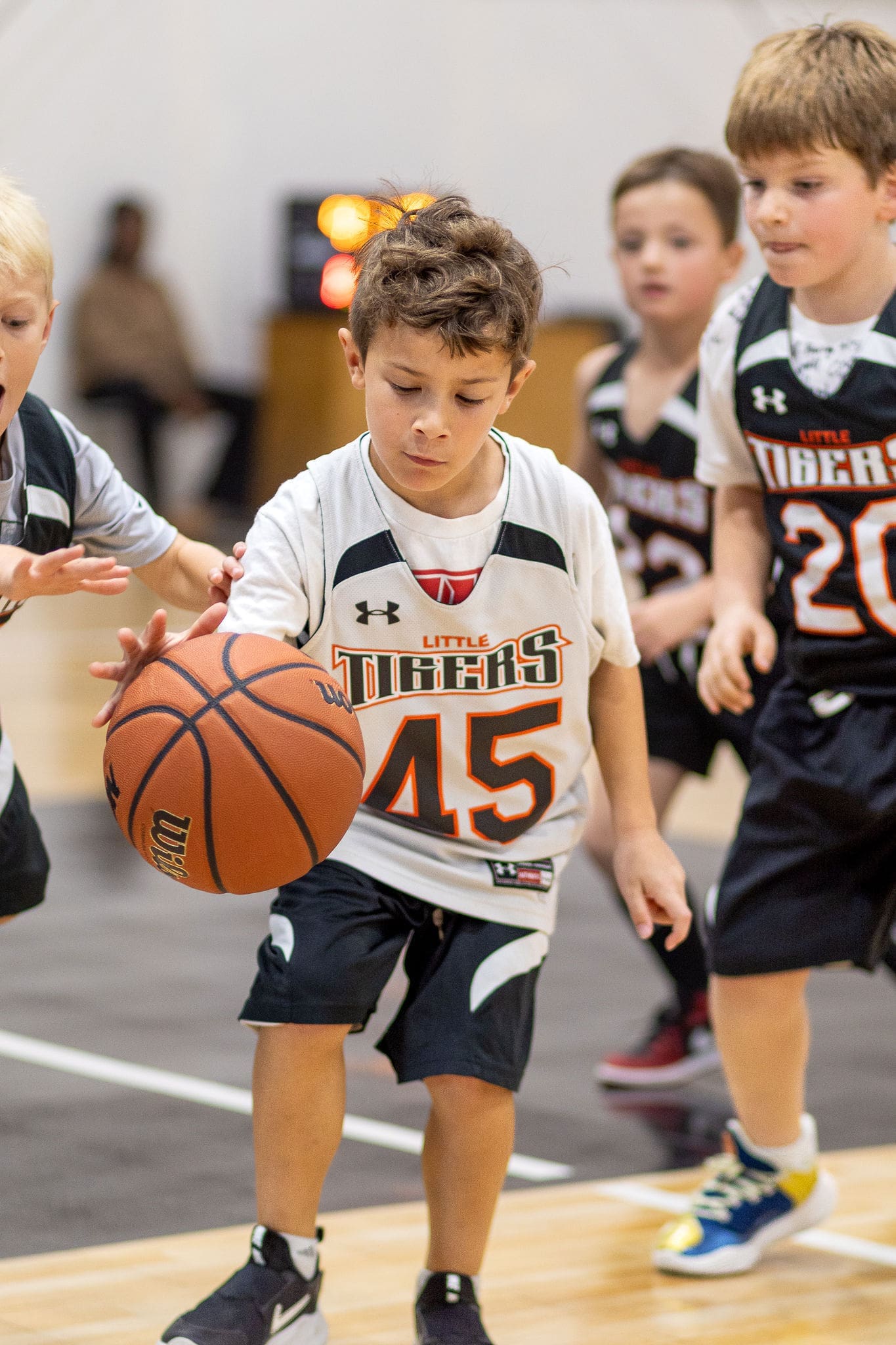 Little Tigers Basketball game in Edwardsville. IL