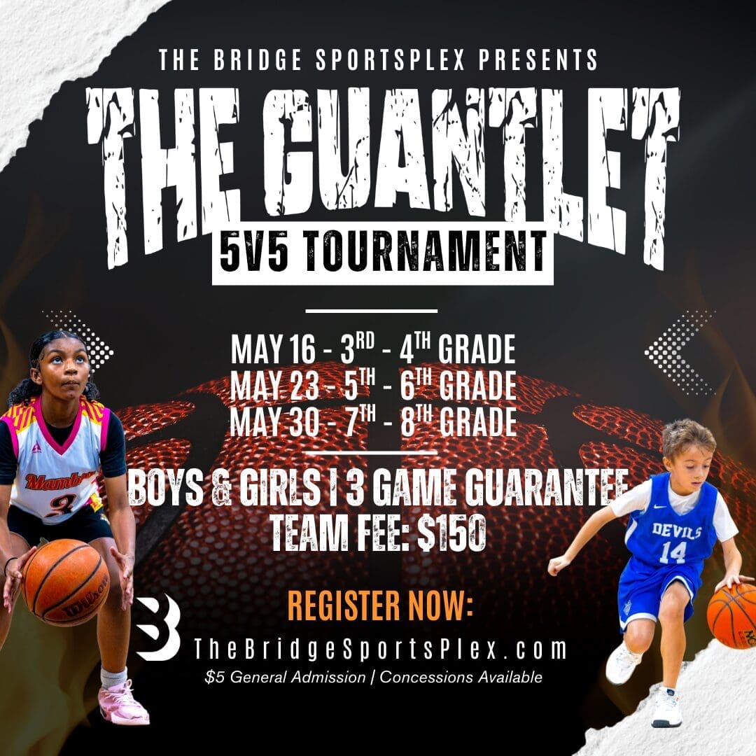 The Gauntlet 5v5 basketball tournament at The Bridge Sportsplex in Edwardsville, IL