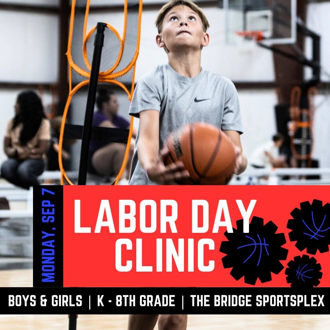 Labor Day LayUp basketball clinic in Edwardsville, IL at The Bridge Sportsplex
