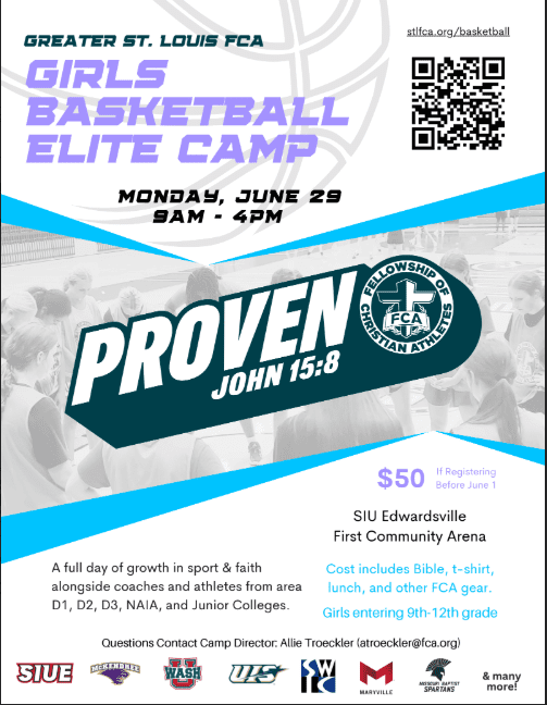 Girls 2026 FCA Basketball Camp